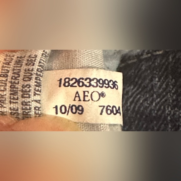 American Eagle Artist Bootcut Jeans 6R 10/09 - Picture 10 of 13